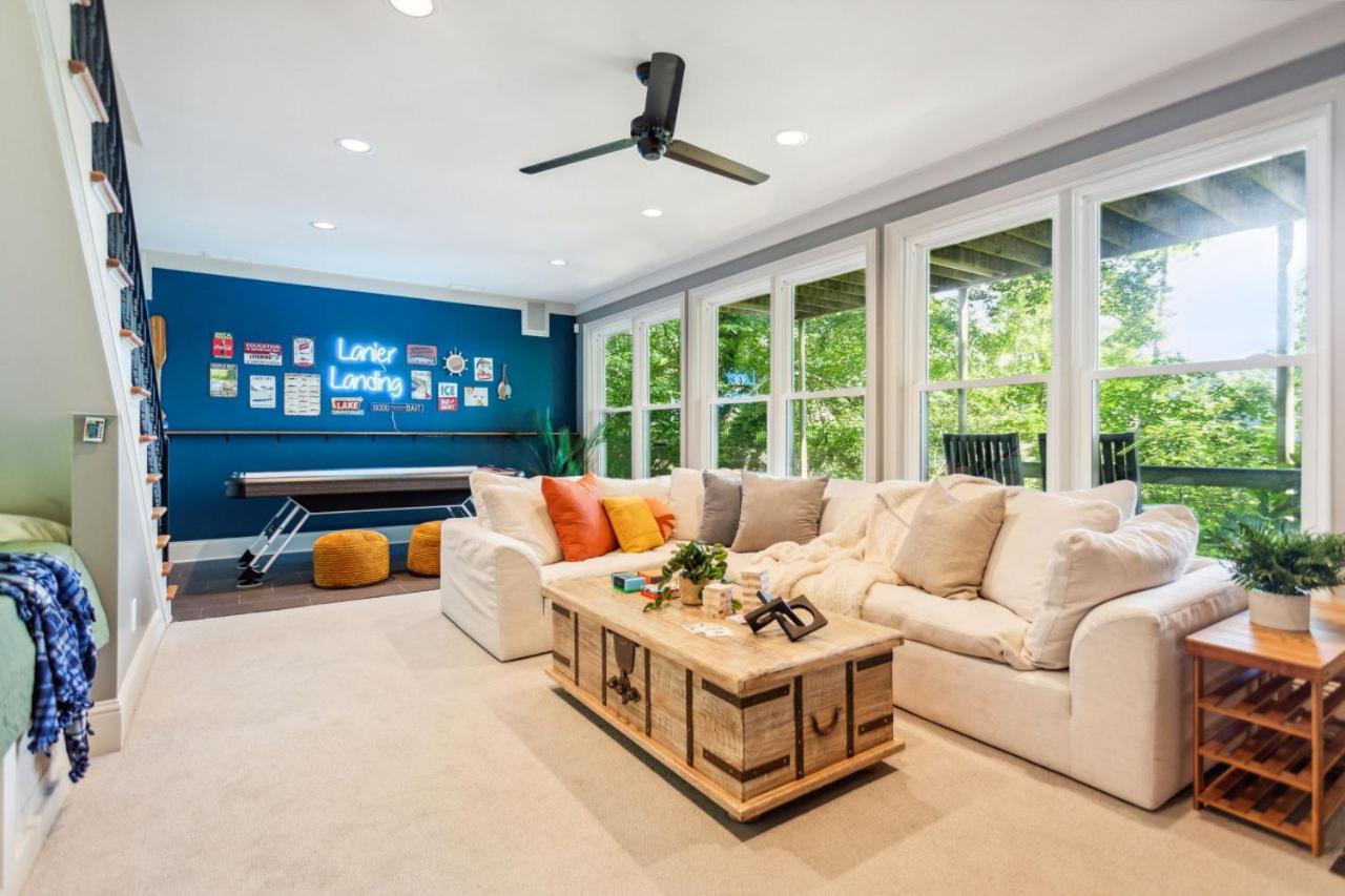 Lanier Landing - Private Dock Hot Tub Game Room Gainesville Luaran gambar